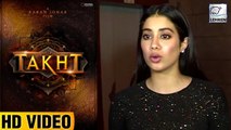 Janhvi Kapoor Talks About Karan Johar's Takht | Ranveer Singh, Alia Bhatt, Kareena Kapoor Khan