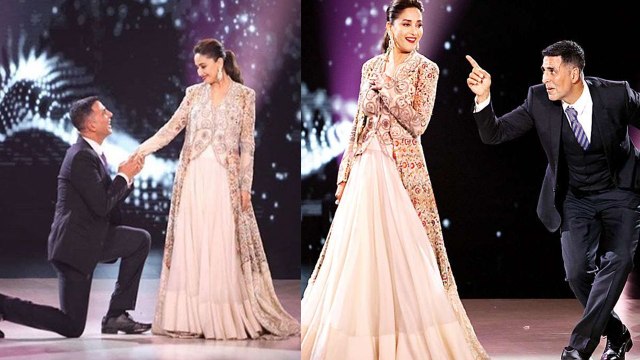 Akshay Kumar & Madhuri Dixit's ROMANTIC dance on Dance Deewane goes viral ! | FilmiBeat