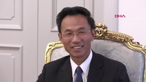 TBMM Başkanı Yıldırım, Çin Halk Cumhuriyeti Büyükelçisi Yu Hongyang'ı Kabul Etti