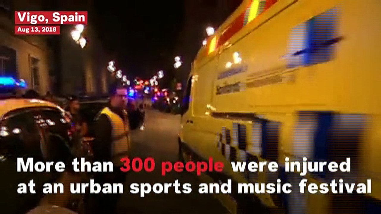 300 Injured At Spanish Music Festival After Promenade Collapses
