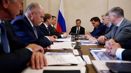 Medwedew nennt neue US. Sanktionen "Wirtschaftskrieg"