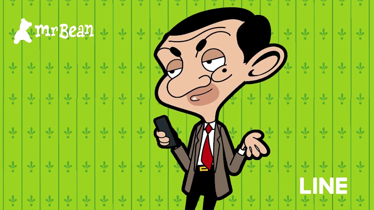 NEW! Get Mr. Bean Stickers on LINE!