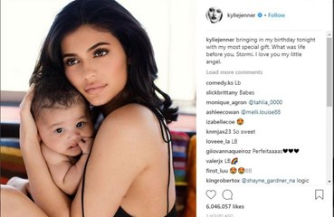 Kylie Jenner partage une nouvelle photo de Stormi
