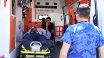 Ambulans helikopter yaralı işçi için havalandı - MALATYA