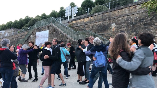 Les accordéonistes des Rustines de l’Ange font danser les Jeudis du Port