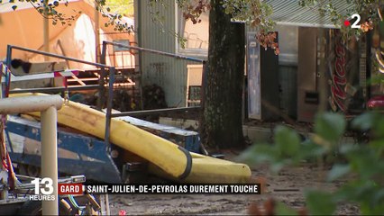Intempéries dans le Gard : Saint-Julien-de-Peyrolas durement touché