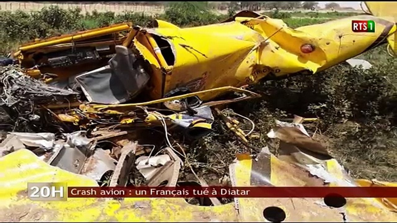 Crash avion : un Français tué à Diatar