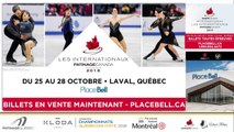 Championnats québécois d'été 2018 Eve. 8 Pré-Novice Couple Prog. Libre + Eve. 9 Novice Couple prog. Libre + Eve 10 Pré-Novice Messieurs prog. Libre échauffement 1