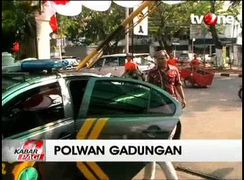 Polwan Gadungan Pingsan Saat Ditangkap Polisi