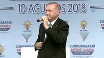Cumhurbaşkanı Erdoğan: 