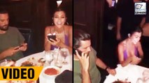 Kourtney Kardashian And Scott Disick REUNITE At Kylie Jenner's 21st Birthday Bash
