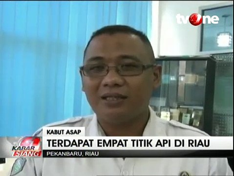 Kabut Asap Selimuti Jalan Protokol di Pekanbaru