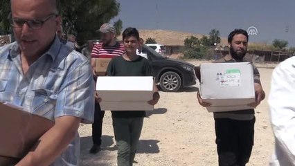 Türkiye Mezunu Filistinliler, Han El-Ahmer Halkına Destek İçin "Tıp Günü" Düzenledi