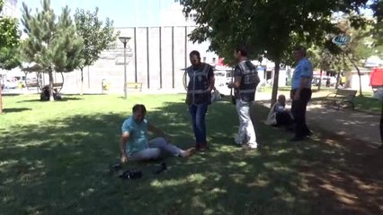 Gaziantep'te Polisten Suriyeli Denetimi