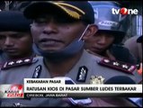 Ratusan Kios di Pasar Sumber Cirebon Ludes Terbakar