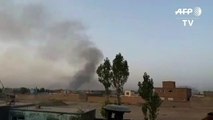 EEUU bombardea ciudad afgana tomada por talibanes