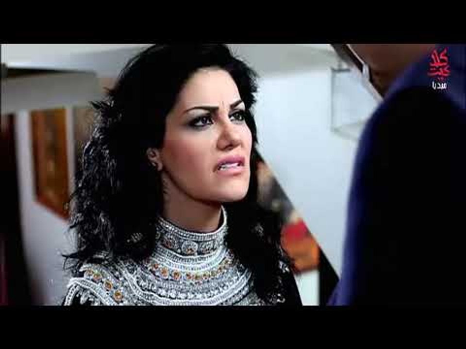 ضرب فاروق لميرفت ووقوعها على الدرج  مسلسل بنات...