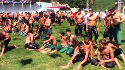 59. Geleneksel Kurtdereli Güreşleri başladı - BALIKESİR