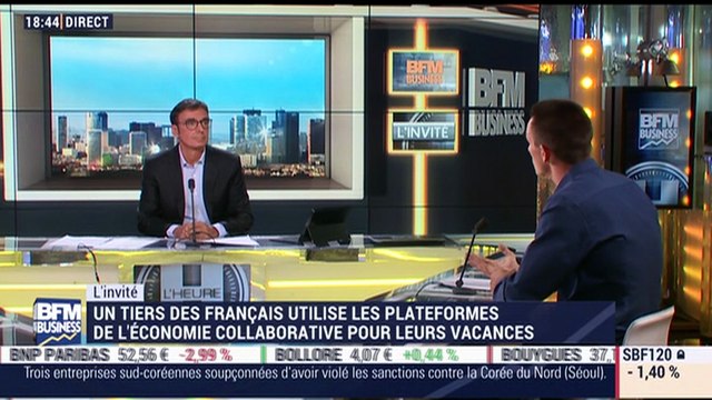 Un tiers des Français utilise les plateformes de l'économie collaborative pour leurs vacances -10/08