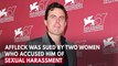 Casey Affleck Apologizes For 'Unprofessional' Behavior Amid #MeToo Allegations
