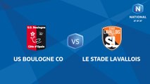 J02 : US Boulogne - Stade Lavallois I National FFF 2018