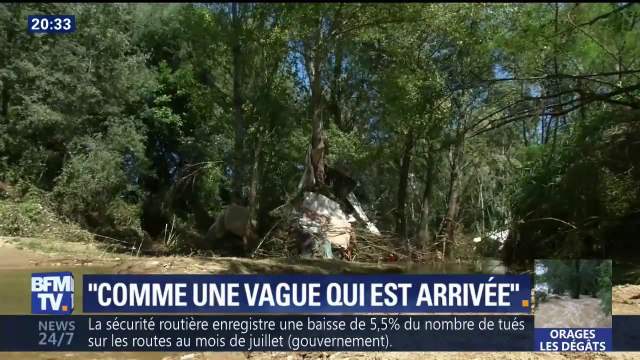 Comme une vague qui est arrivée : les jeunes de la colonie allemande inondée dans le Gard racontent