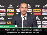 I'm glad to return 'home' to Juventus - Bonucci