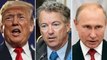 What Is Rand Paul Doing Delivering A Letter From Trump To Putin In The Midst Of An Investigation?