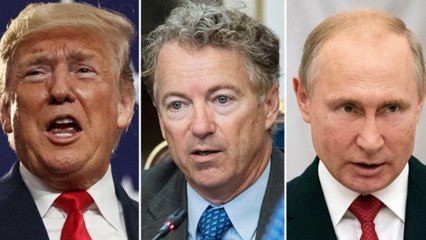What Is Rand Paul Doing Delivering A Letter From Trump To Putin In The Midst Of An Investigation?