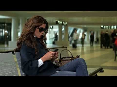 دينا تستقبل عصام بالمطار - نادين الراسي - بيير داغر - سنعود بعد قليل