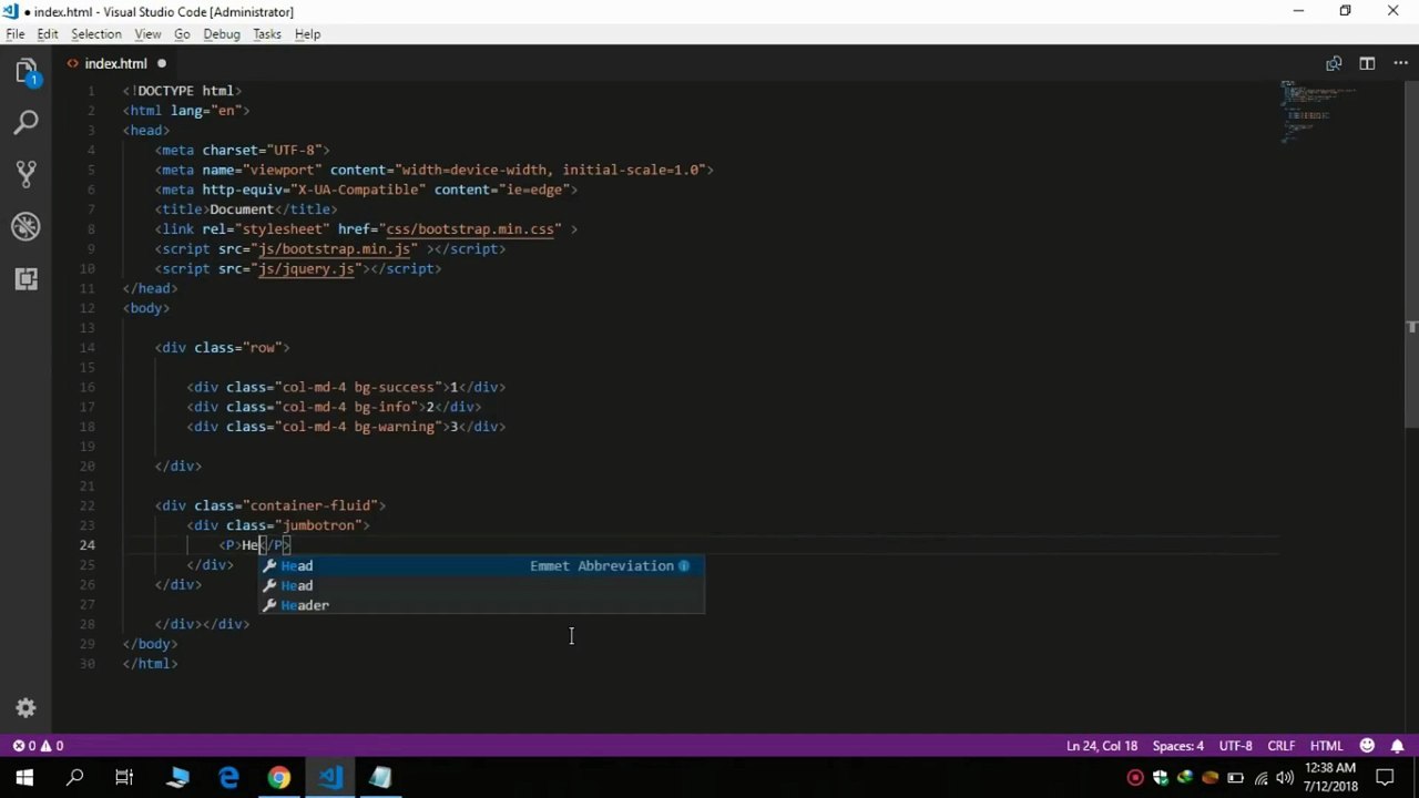 Bootstrap 4 - Containers Text Colors