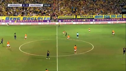Moestafa El Kabir Goal - Ankaragucu 1-0 Galatasaray