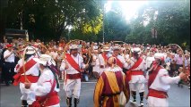 Los tradicionales danzantes de San Lorenzo