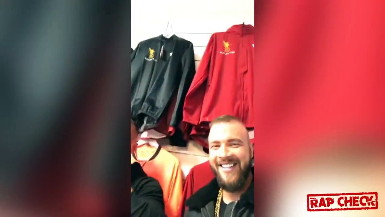 Erwischt: FARID BANG hört heimlich KMN GANG | Screenshot + AZET 'Nike Pullover'