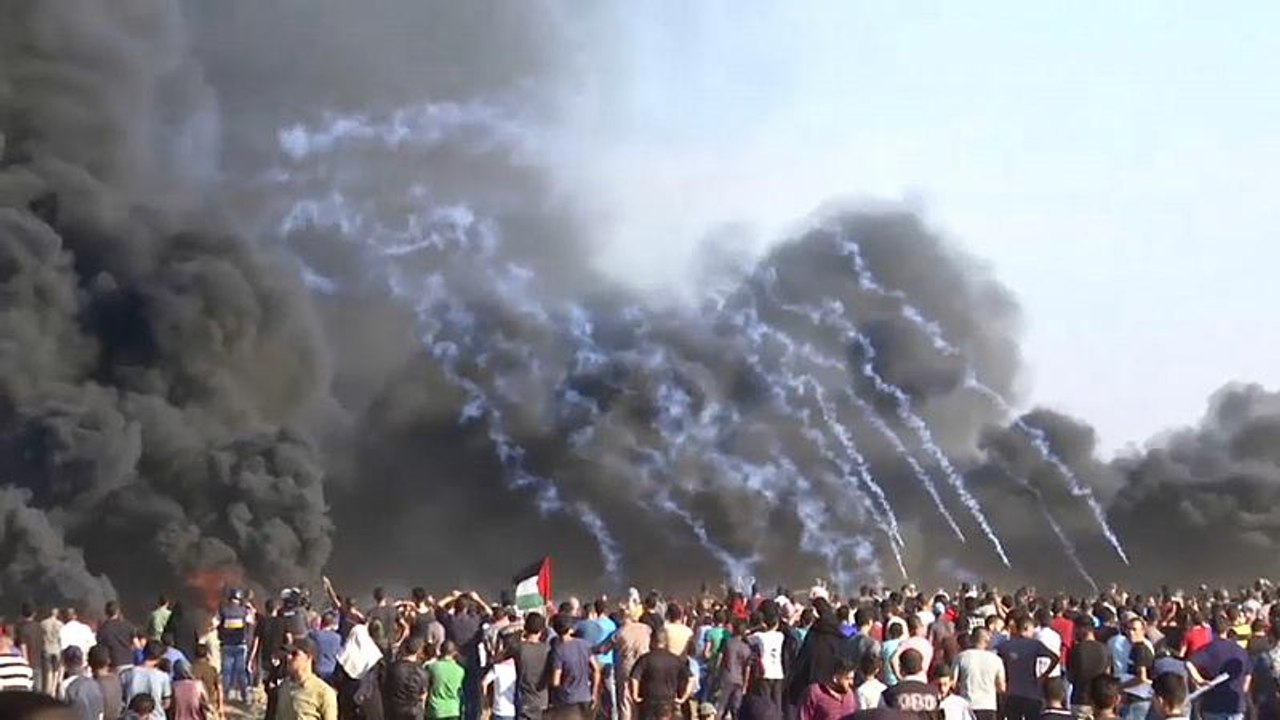 Neue Proteste an Gaza-Grenzzaun - Palästinenser getötet
