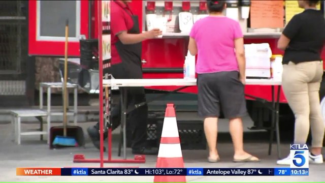 LAPD Releases Surveillance Video of Taco Truck Robbery Amid Search for 3 Assailants