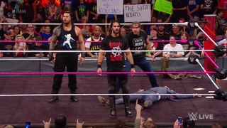 WWE Shield Rotein Shield Destroy Miz and Shemus And Cesaro WWE Raw