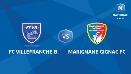 J02 : FC Villefranche - Marignane Gignac FC I National FFF 2018