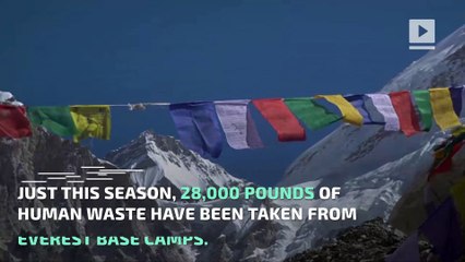 Mount Everest Has A Big Problem With Human Waste