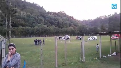 Paulo Hartung sofre acidente com helicóptero em Domingos Martins