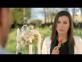 نائل اول مرة بحياتو يهدي وردة التوليب  -  نادين الراسي  -  ماجد المصري  -  قصة حب