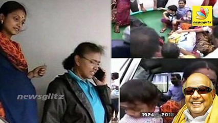 யார் அந்த அமுதா ஐஏஎஸ் ? : White Salwar Women at Karunanidhi Funeral | IAS Officer Amudha