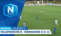 J2 : FC Villefranche B. - Marignane Gignac FC (1-1), le résumé