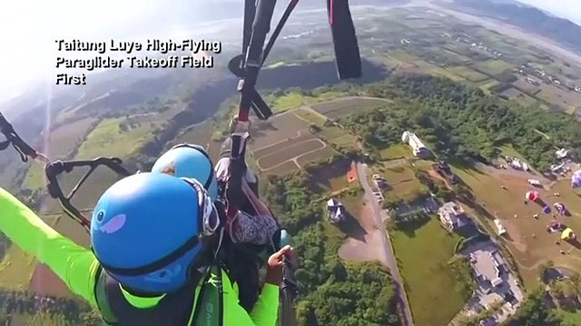 Never too old to fly: Taiwan's 93-year-old paraglider.