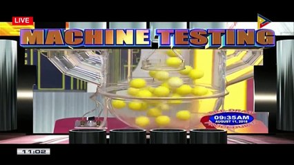 PCSO 11 AM Lotto Draw, August 11, 2018