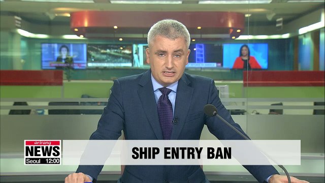 South Korea bans ships that brought in North Korean coal