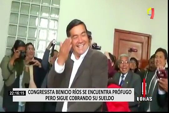 Congresista de APP continúa percibiendo sueldo a pesar de estar prófugo