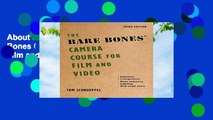 About For Books  The Bare Bones Camera Course for Film and Video  Unlimited