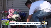 Community mourns after Phoenix barber shot and killed