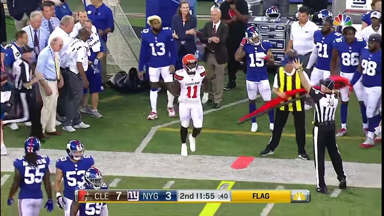 Browns vs. Giants Highlights - NFL 2018 Preseason Week 1 - YouTube